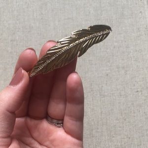 Stella & Dot Feather Hair clip